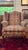Boho Chic Charming Vintage Wingback Chair With Paisley Print For Sale - Image 3 of 11