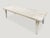 Andrianna Shamaris Bleached Teak Wood Bench or Coffee Table For Sale - Image 4 of 6