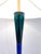 Mid-Century Blue & Green Murano Glass Floor Lamp attributed to Fulvio Bianconi, 1950s For Sale - Image 6 of 12