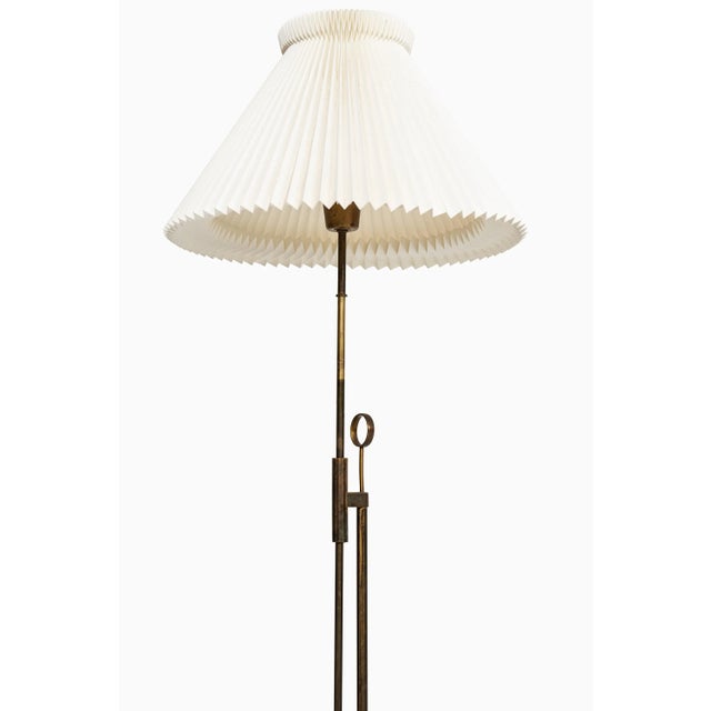 Metal Floor Lamp by Falkenbergs Belysning, 1950s For Sale - Image 7 of 8