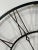Howard Miller Vintage Industrial Howard Miller "Postema" 49" Oversized Wrought-Iron Wall Clock For Sale - Image 4 of 14