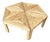Modular Rattan Tables by Vivai Del Sud. Italy, 1970s For Sale