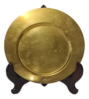 Brass Plate by Gio Ponti for Cleto Munari