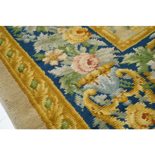 Textile Fine Antique French Savonnerie Rug 10'2'' X 13'0'' For Sale - Image 7 of 12