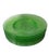 Contemporary Transparent Green Uranium Glass Salad Plates Set of 6 Early 20th Century For Sale - Image 3 of 18
