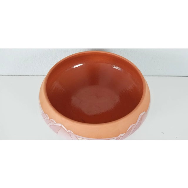 1980 Vintage Modernist Art Pottery Vase, Signed/ Sold For Sale - Image 4 of 8
