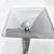 1980s Post-Modern Frosted Lucite Floor Lamp For Sale - Image 5 of 9