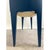 Modern Farmhouse Blue Solid Pin With Silver-Tone Mesh Doors Server or Cabinet For Sale - Image 12 of 13