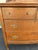 Early American Tiger Oak Dresser With Carved Swan Mirror For Sale - Image 6 of 12