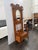 Victorian Victorian Era Tiger Oak Wood Hall Tree, Antique For Sale - Image 3 of 12