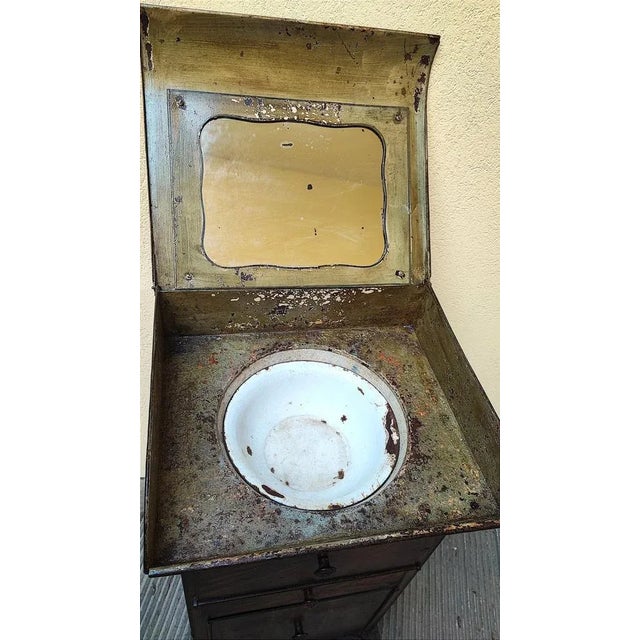 Brown Napoleon III Style Dressing Table For Sale - Image 8 of 12