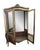 Late 19th Century Antique Vernis Martin French Wood Double Door Vitrine Cabinet For Sale - Image 5 of 5