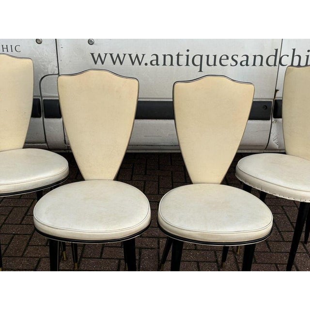 Mid-Century Dining Chairs, Set of 4 For Sale - Image 3 of 14