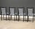 Mid-Century Modern Mid 20th Century Melchiorre Bega Blue Dining Chairs - Set of 4 For Sale - Image 3 of 10