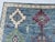 Textile Blue Moroccan Style Tribal Rug 8x9 For Sale - Image 7 of 7