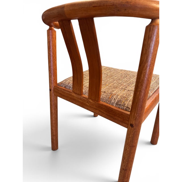 1970s Set of 6 Mid-Century Teak Dining Chairs by h.frydendal for Boltinge Stolefabrik, 1970, Set of 6 For Sale - Image 5 of 11
