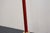 Art Deco Red Painted Metal, Glass and Brass Torchiere Floor Lamp For Sale - Image 14 of 18