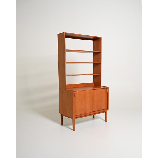 Vinatge Teak Bookcase from Bodafors, 1950s For Sale - Image 3 of 10