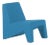 Cubic Light Blue Chair by Moca For Sale