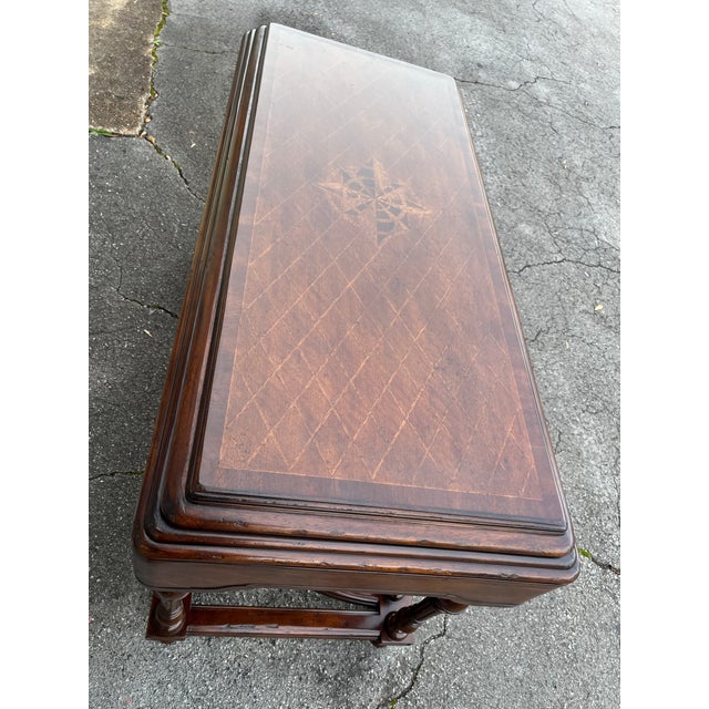 Brown Late 20th Century John Richard Console Table For Sale - Image 8 of 12