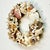 Vintage 1980s Coastal Boho Chic Seashell Encrusted Wreath For Sale - Image 10 of 11