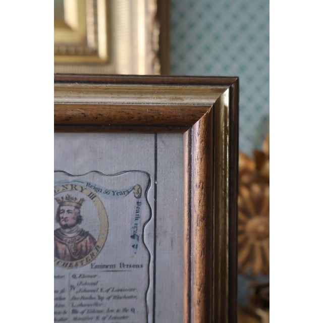 Circa 1970 Wallis English Royal History Wooden Puzzle, Framed For Sale - Image 15 of 18