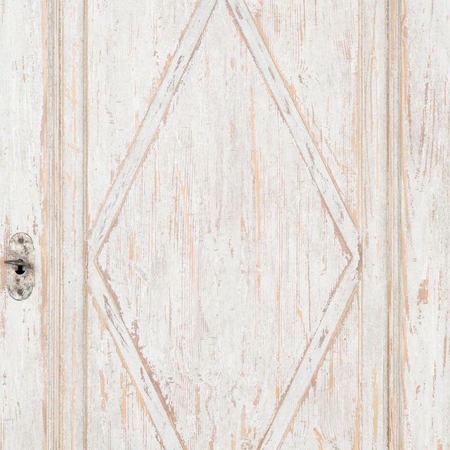 19th Century Swedish Gustavian Gray Pine Corner Cabinet Cupboard For Sale - Image 6 of 12