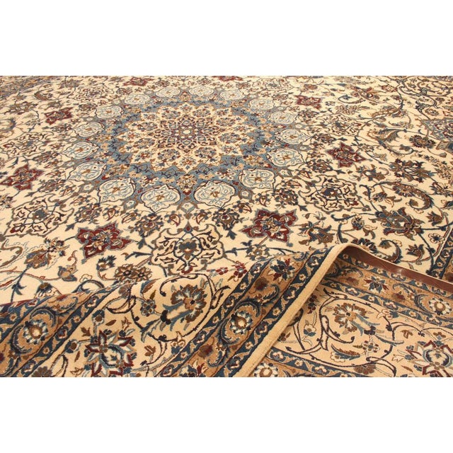 Brown Middle Eastern Hand-Knotted Rug For Sale - Image 8 of 11