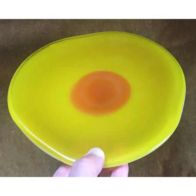 Mid-Century Modern Murano Cased Glass Bowl For Sale - Image 11 of 13