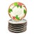 1970s Franciscan “Apple” Set of 11 Earthenware Salad Plates For Sale