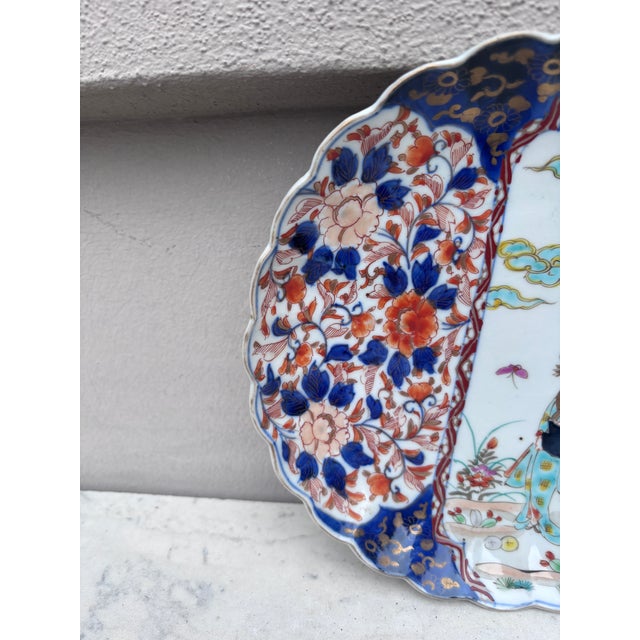 Japanese 19th Century Japonese Imari Plate For Sale - Image 3 of 4