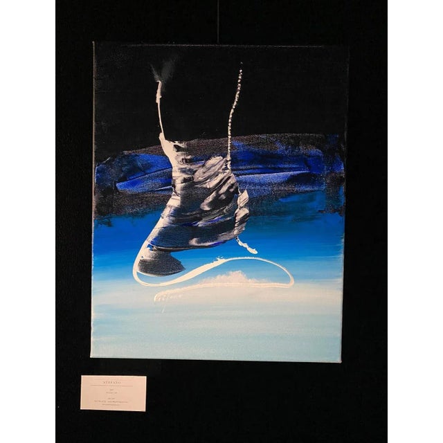 Stefano is a contemporary Genevan painter who plays between the abstract and a suggested figurative. This piece represents...