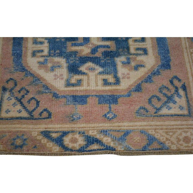 Vintage Turkish Anatolian Hand Knotted Wool Rug, 2'3''x4'2'' For Sale - Image 4 of 5