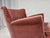Danish 2-Seater Sofa in Salmon Pink Furniture Velour and Beech Wood, 1970s For Sale - Image 14 of 18