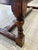 19th Century English Oak Trestle Farm Table For Sale - Image 15 of 17