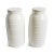 Late 20th Century Vintage White Ceramic Tall Jin Jar For Sale - Image 5 of 8