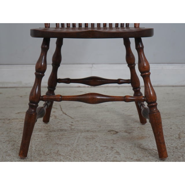 Set of 6 Bow Back English Windsor Chairs For Sale - Image 9 of 18