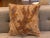 Contemporary Square Pillow Newly Made From Vintage Batik Cotton Fabric For Sale - Image 4 of 4