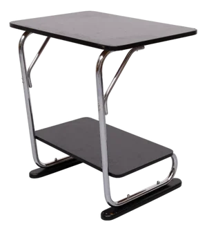 Bauhaus Chrome Tube Tray Table, Germany, 1930s