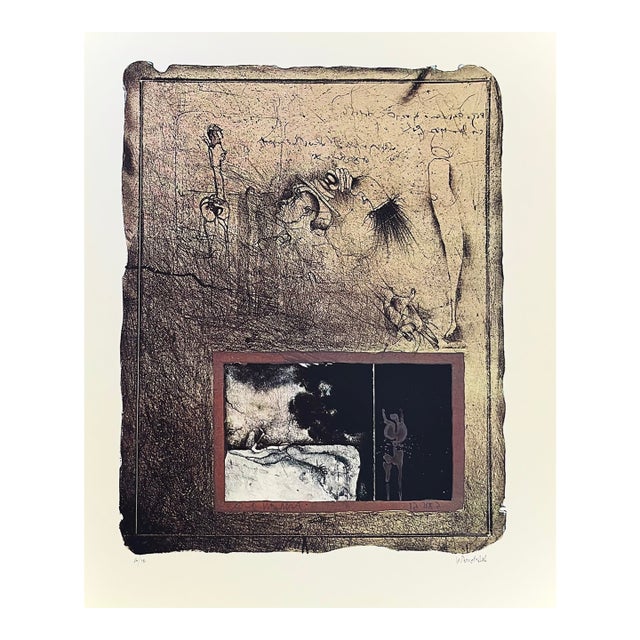 Paul Wunderlich 6 Esquisse Africaine For Sale