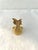 Art Deco Vintage Polished Brass Pineapple Napkin Rings, Set of 12 For Sale - Image 3 of 5