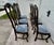 Vtg. Set of Eight Carved Italian Provincail Dining Chairs in a Walnut Finish For Sale - Image 11 of 15