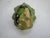 Ceramic Antique Miniature Majolica Trompe l'Oeil Olives Cabbageware Basket For Sale - Image 7 of 8
