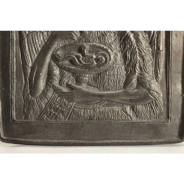 19th Century Lead/Pewter Icon Saint John Baptist, The Forerunner For Sale - Image 9 of 12