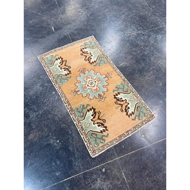 Turkish Vintage Runner Rug 3'9" x 11'3" #17080 For Sale In Houston - Image 6 of 8