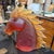 This stunning 1990s modern sculpture captures the powerful essence of a horse through masterfully crafted Murano glass....