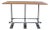 Matthew Izzo Home Rectangular Industrial Happy Hour Pub Table For Sale