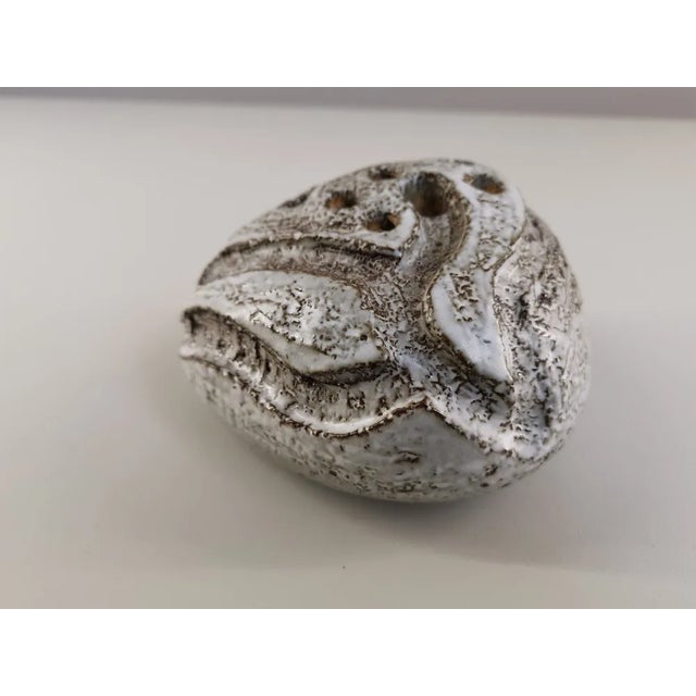 Vintage Flower Spade Vase in Ceramic, 1960s For Sale - Image 6 of 10