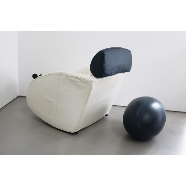 Set of Mama Rocking Chair with Ottoman, 1990s For Sale - Image 4 of 13