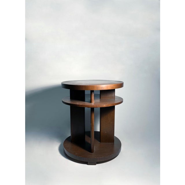 Art Deco Vintage Modern Art Deco Side Table For Sale - Image 3 of 5